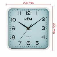 Hranaté nástenné hodiny MPM 4234.31